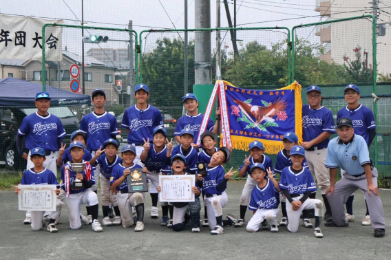 Cチーム　スポ少秋季大会　優勝！！